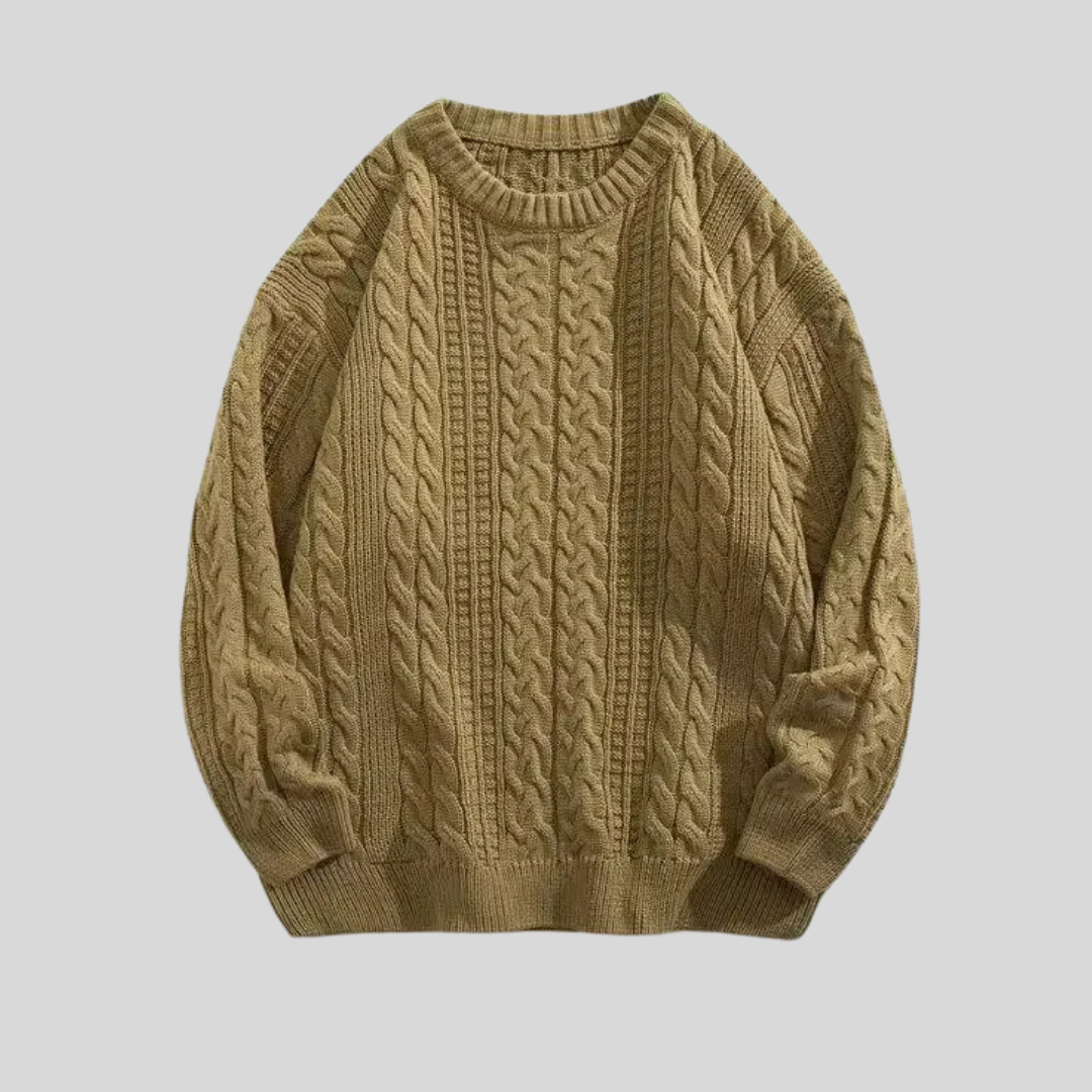 Rasmus  | Strikket Pullover Fin
