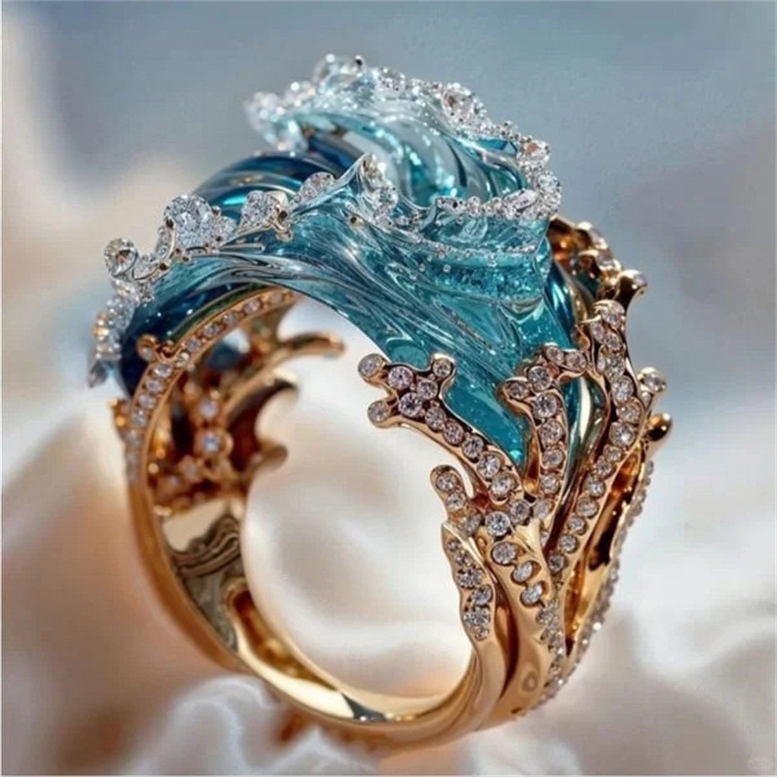 Albertha | Søinspireret ring