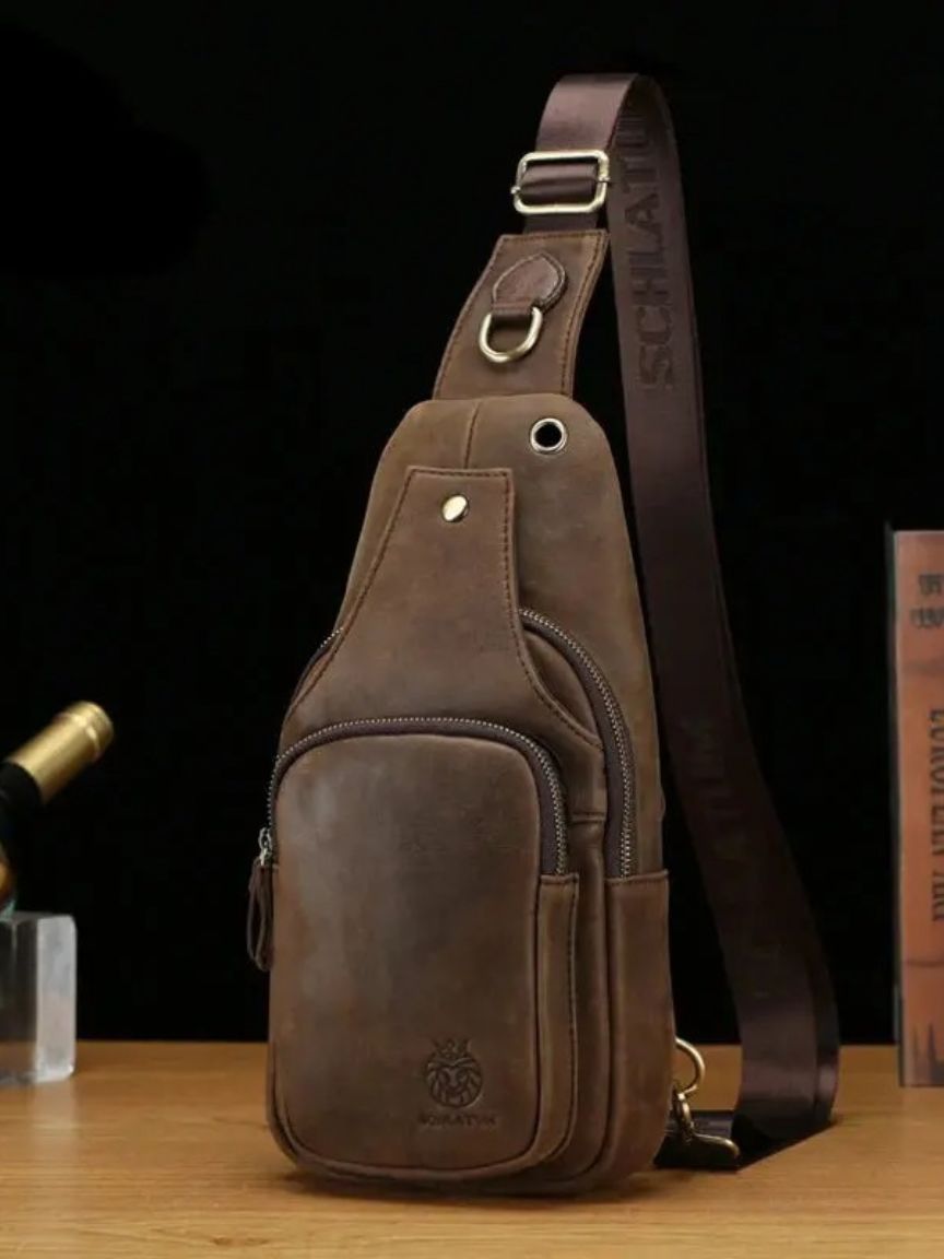 Anders™ | Essentiel Skuldertaske i Læder