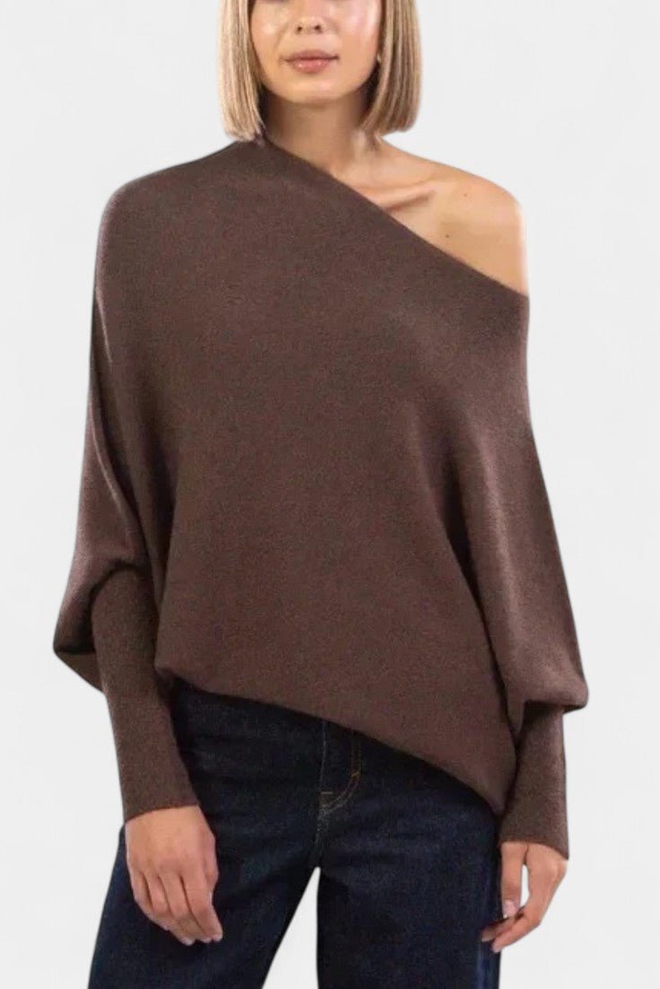 Andrea | Off-shoulder trøje