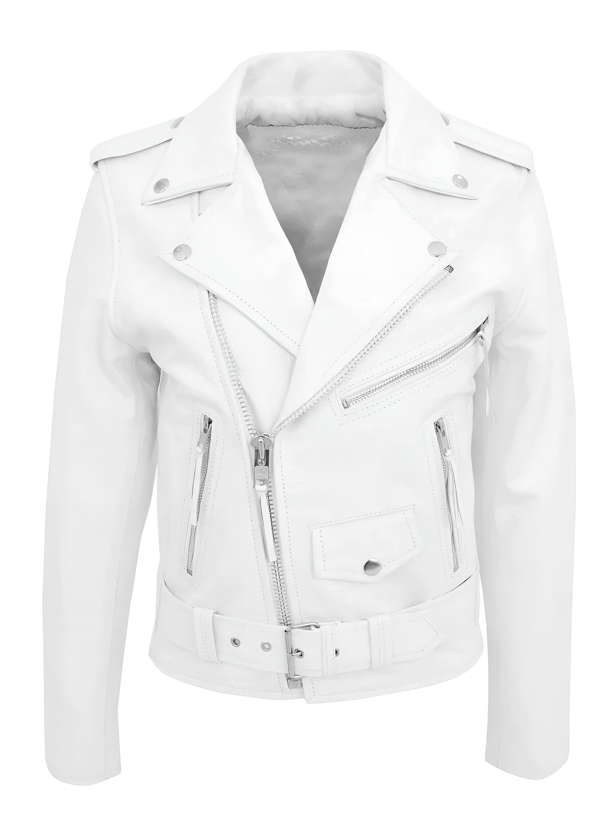 Austin™ | Klassisk Biker Læderjakke