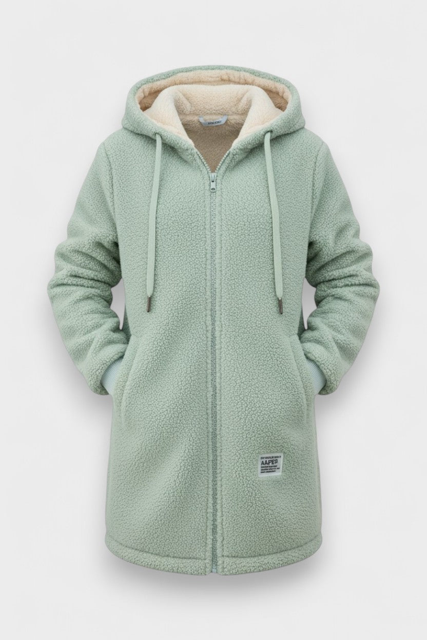 Birgitta™ | Elegant fleecejakke i nordisk design