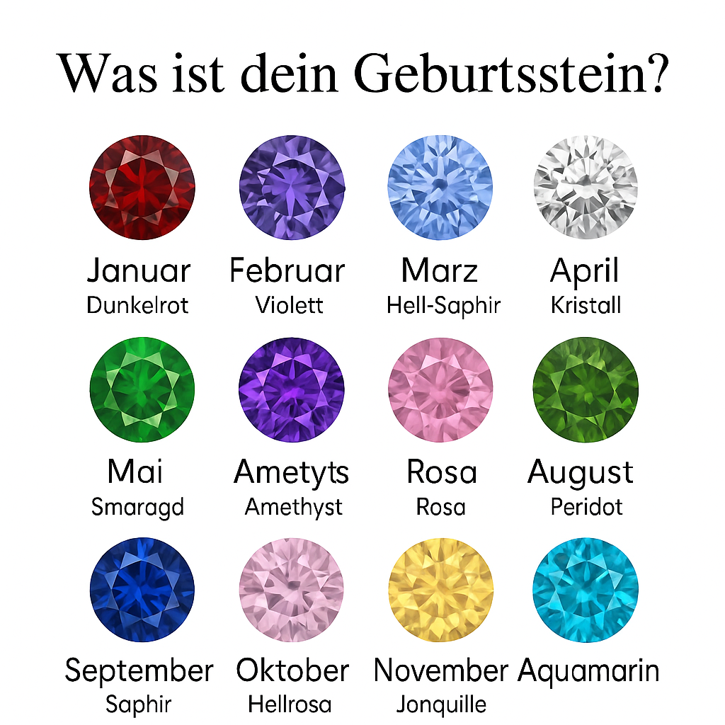 Amelia Halskæde med Fødselssten | 18k Guld