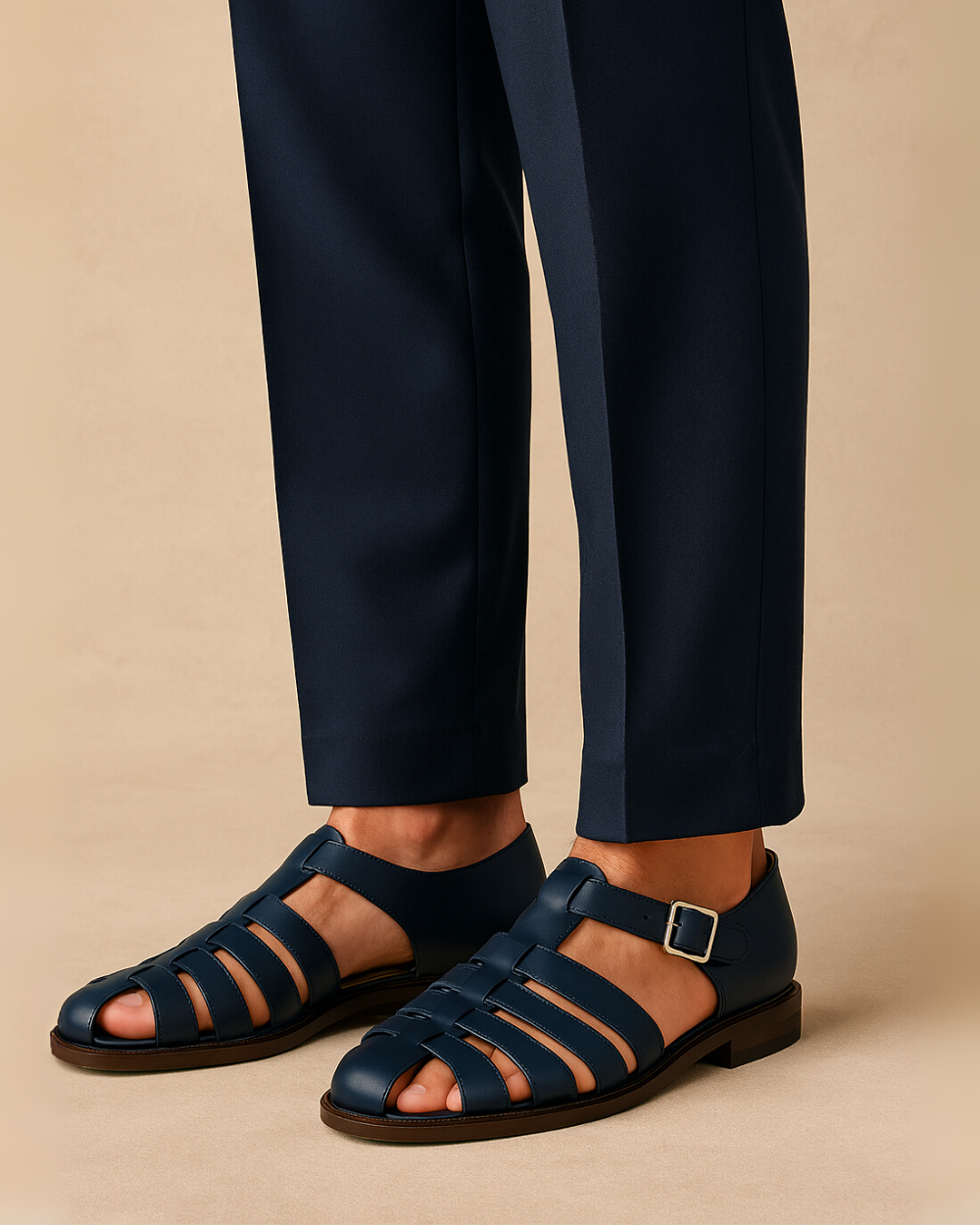 Grazio™ | Lukket Sandal med Rem