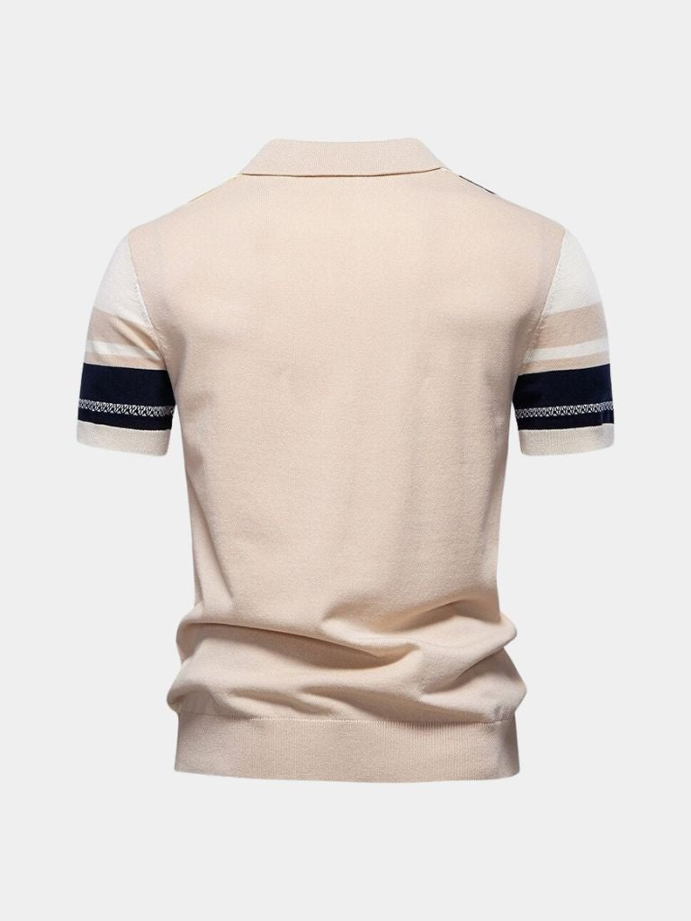 Henrik™ | Skumringsstribet Polo