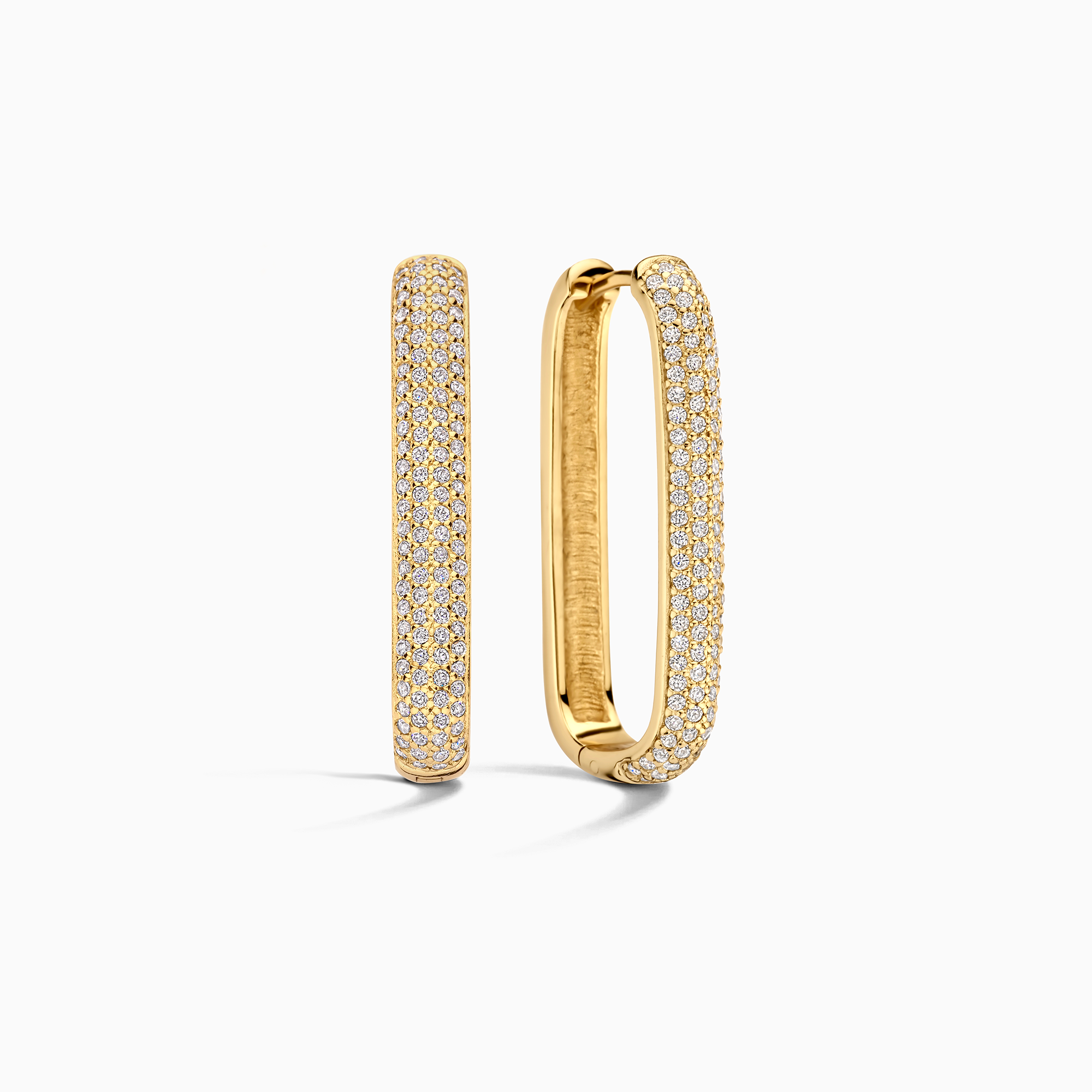 Store Icon Pavé Ringe | Guld 16k