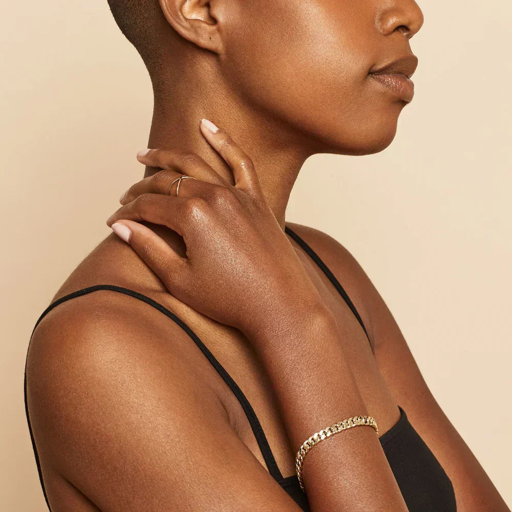 Ejendom Cuban Armband | Guld 16k