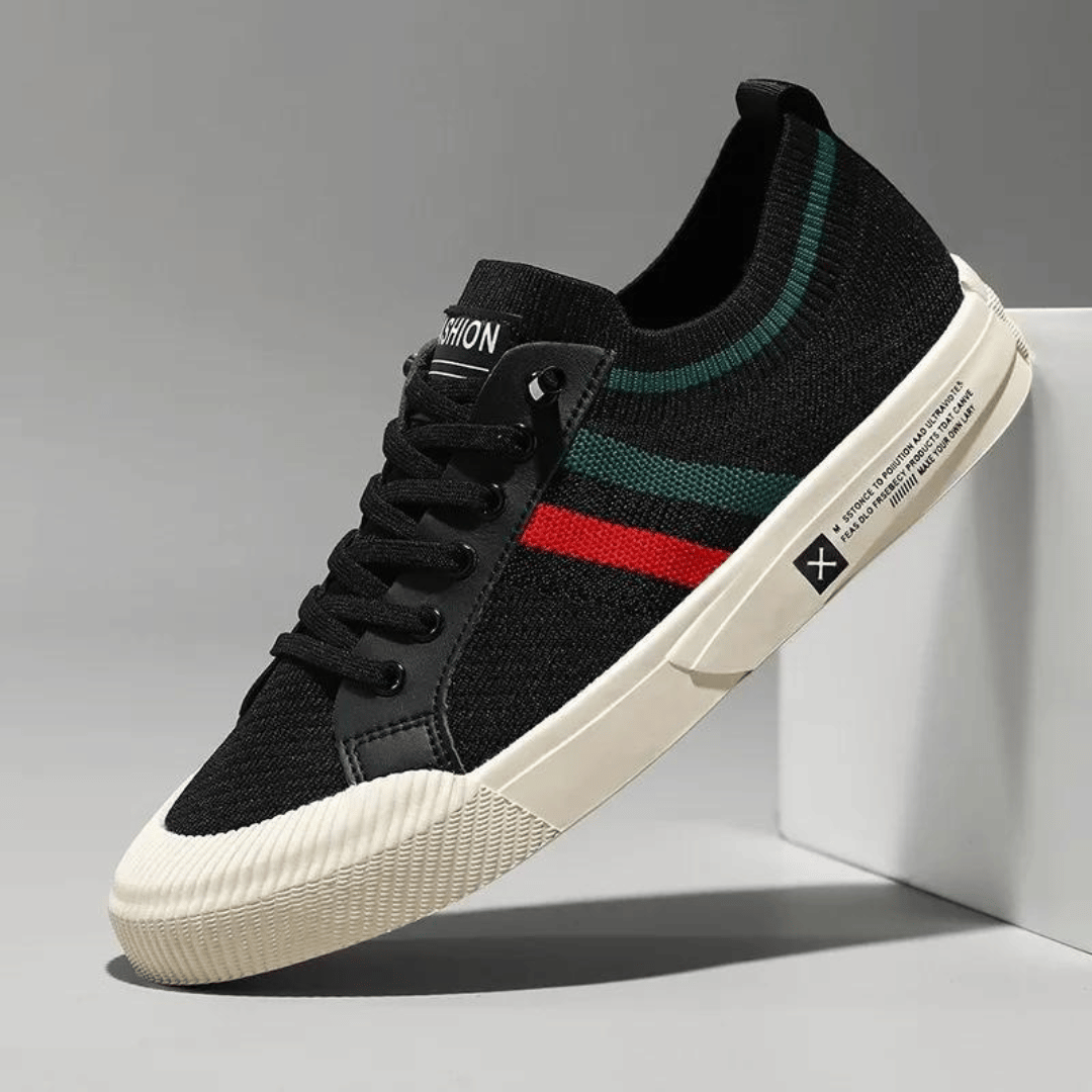 Jon™ | Stribede Sneakers