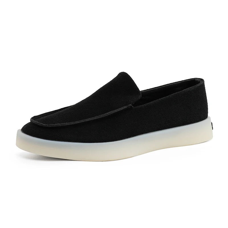 Klassiske Suede Business Loafers