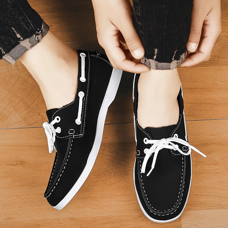 Læder Business Loafers