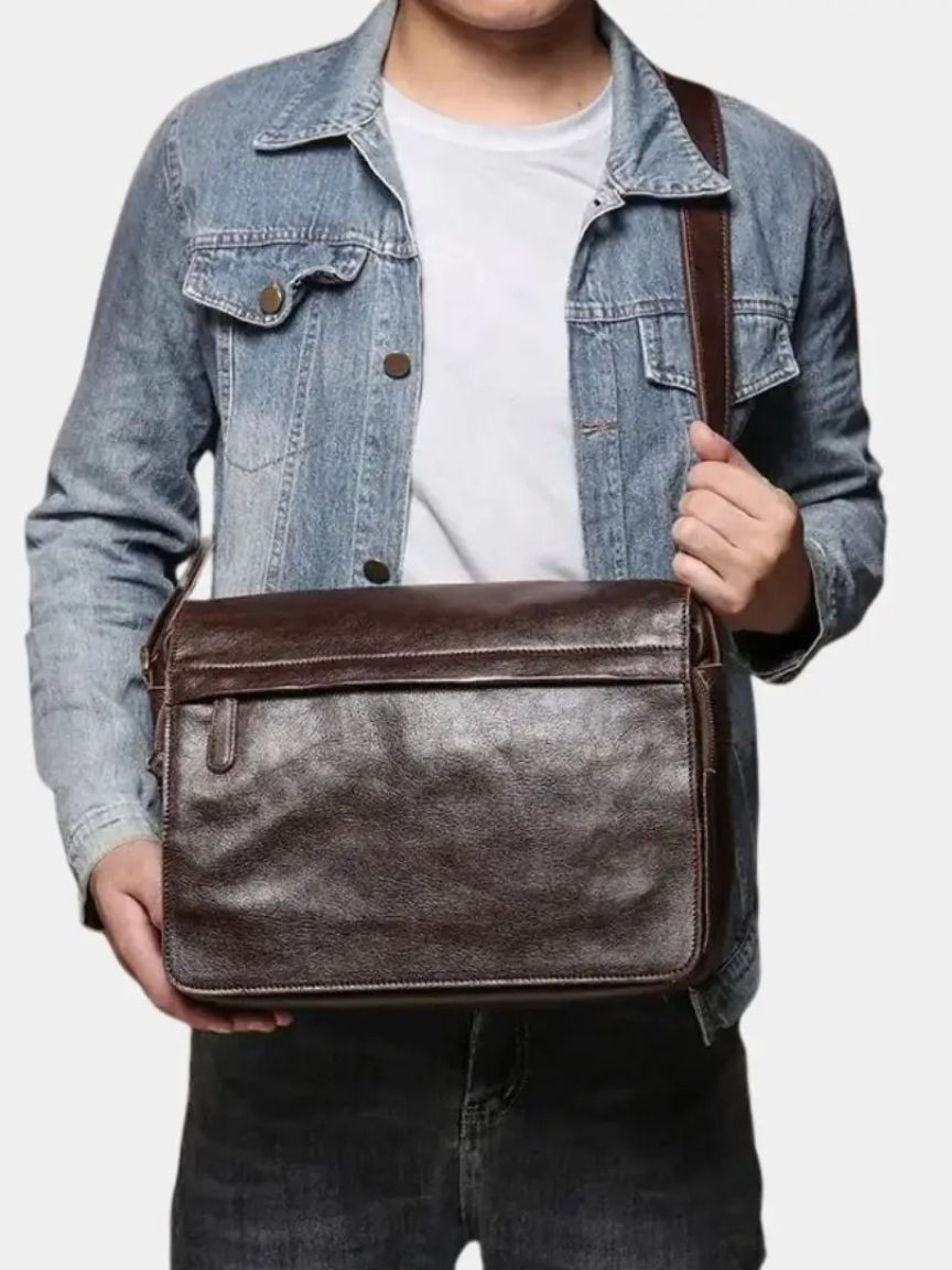 Lasse™ | Klassisk Messenger Taske