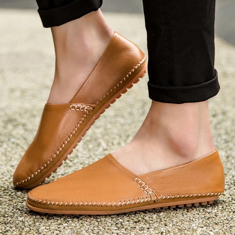 Lette Læder Loafers