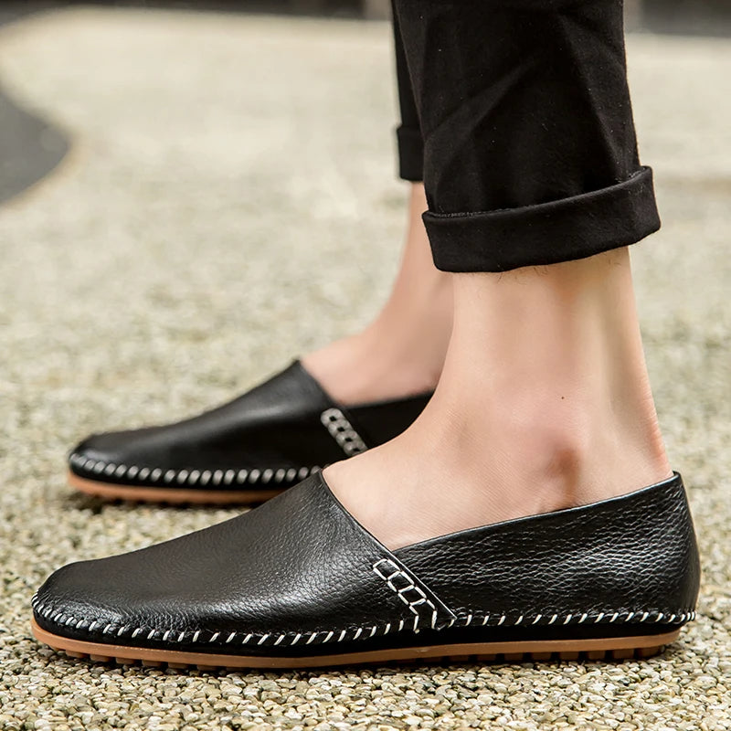 Lette Læder Loafers