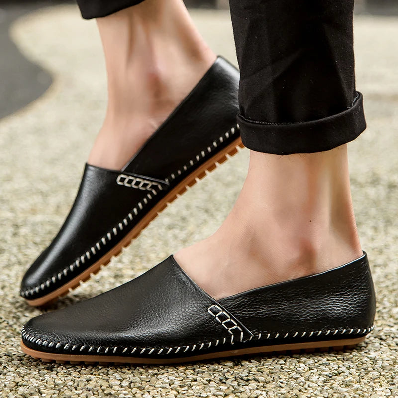 Lette Læder Loafers