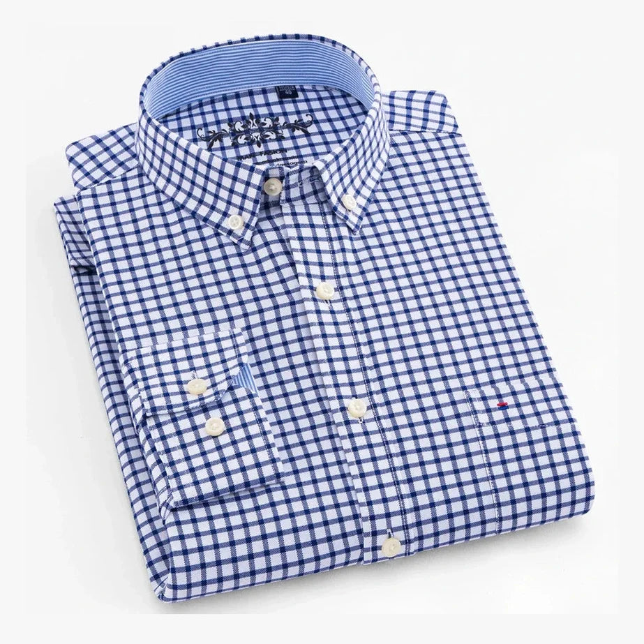 Liam™ | Elegant Bomuldsskjorte