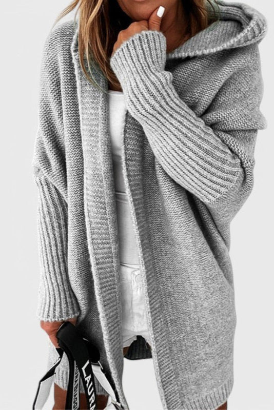 Mette | Luksus hættecardigan