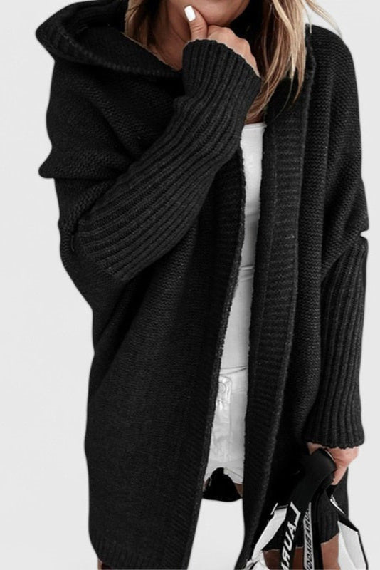 Mette | Luksus hættecardigan