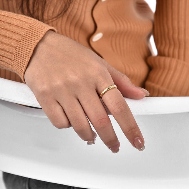 Orbit Echo Ring | 18k Guld