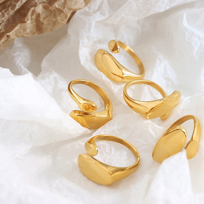 Minimalistisk Ring Odyssee | 18k Guld