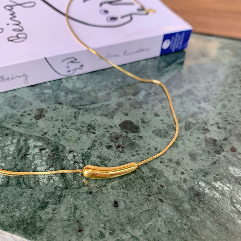 Zawieszka Sandra Snakebone | Guld 14k