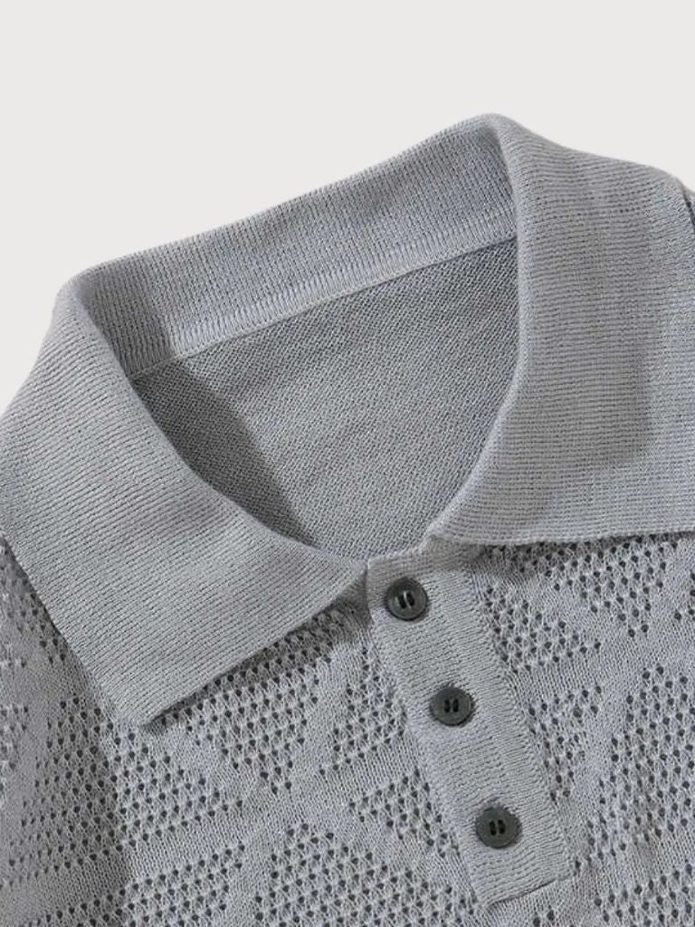 Roald™ | Vævet Læder Polo