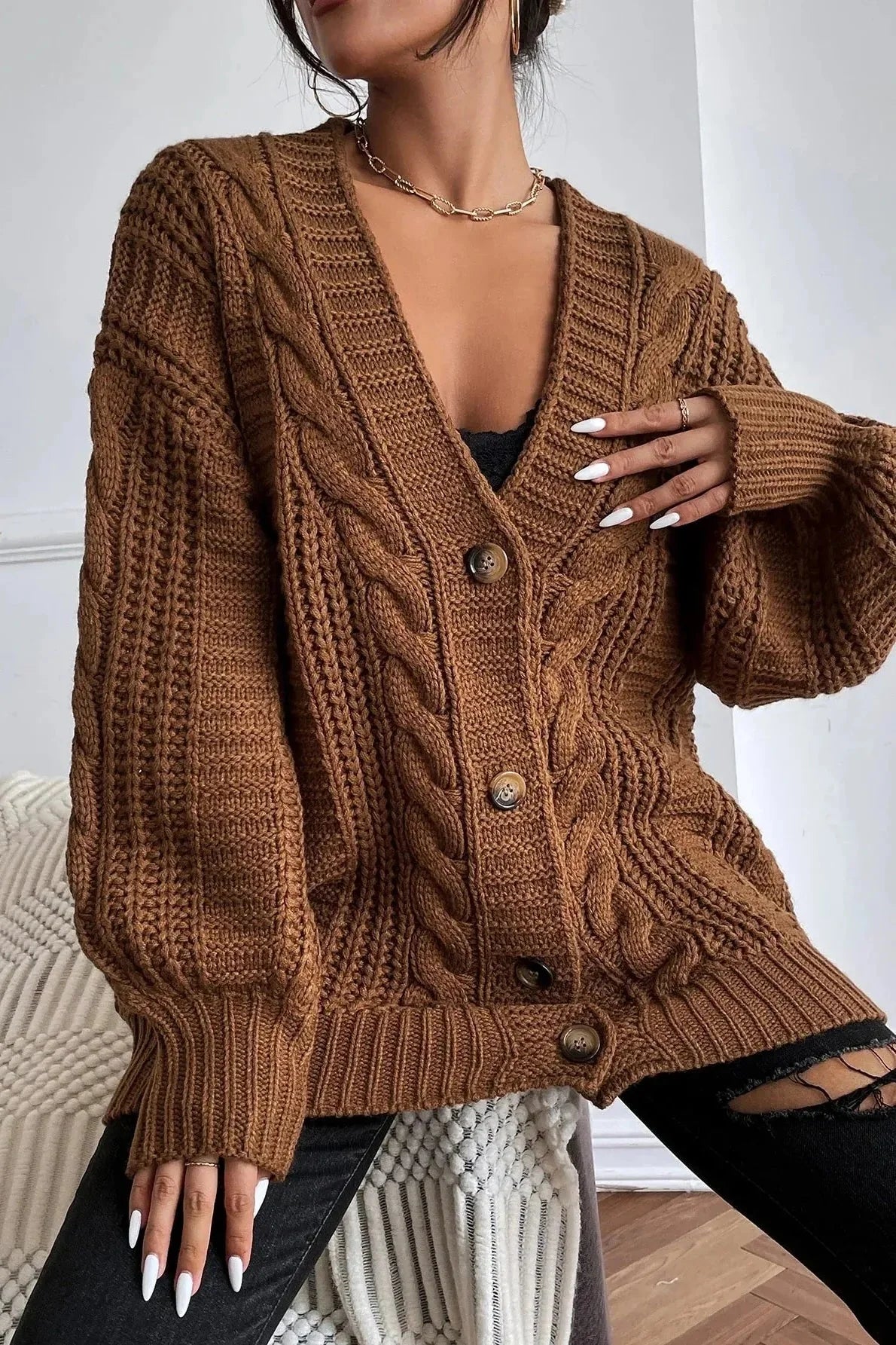 Saga | Oversize Cardigan