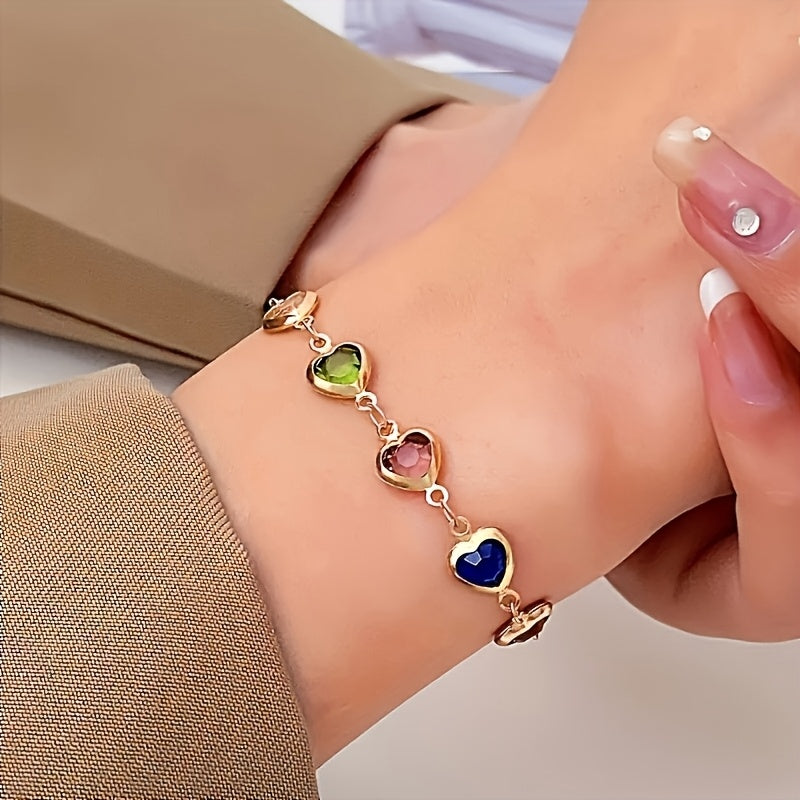 Unik hjerteformet armbånd