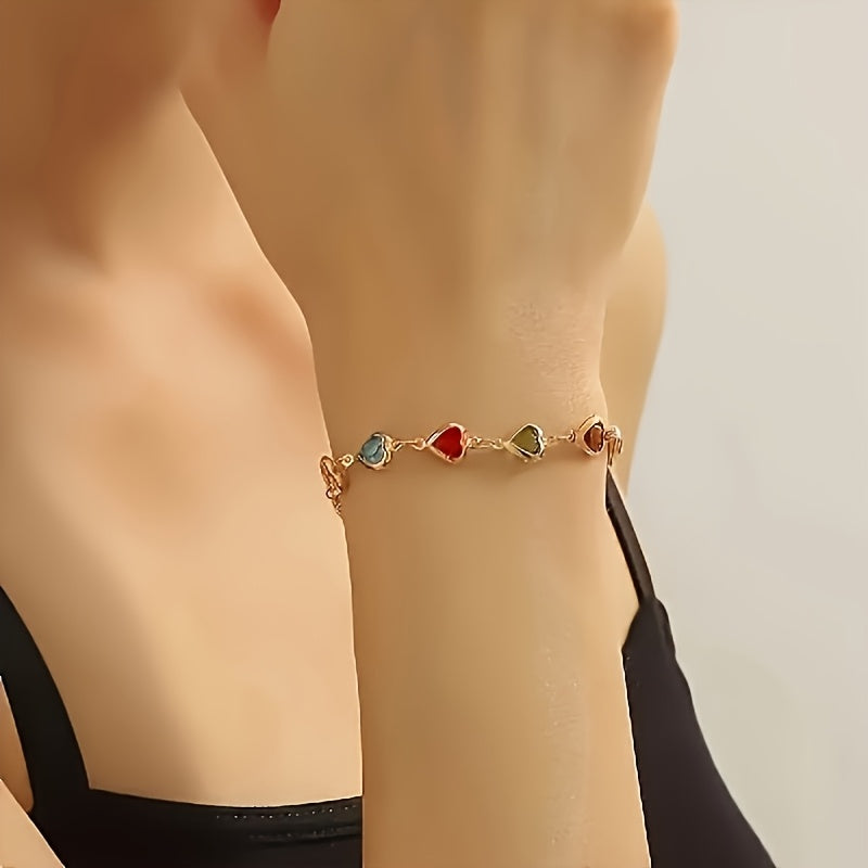 Unik hjerteformet armbånd