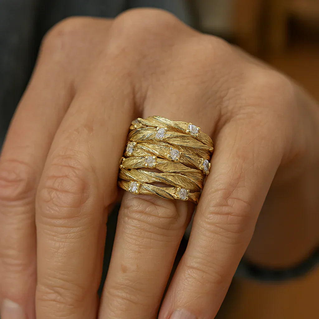 Vintage guld ring