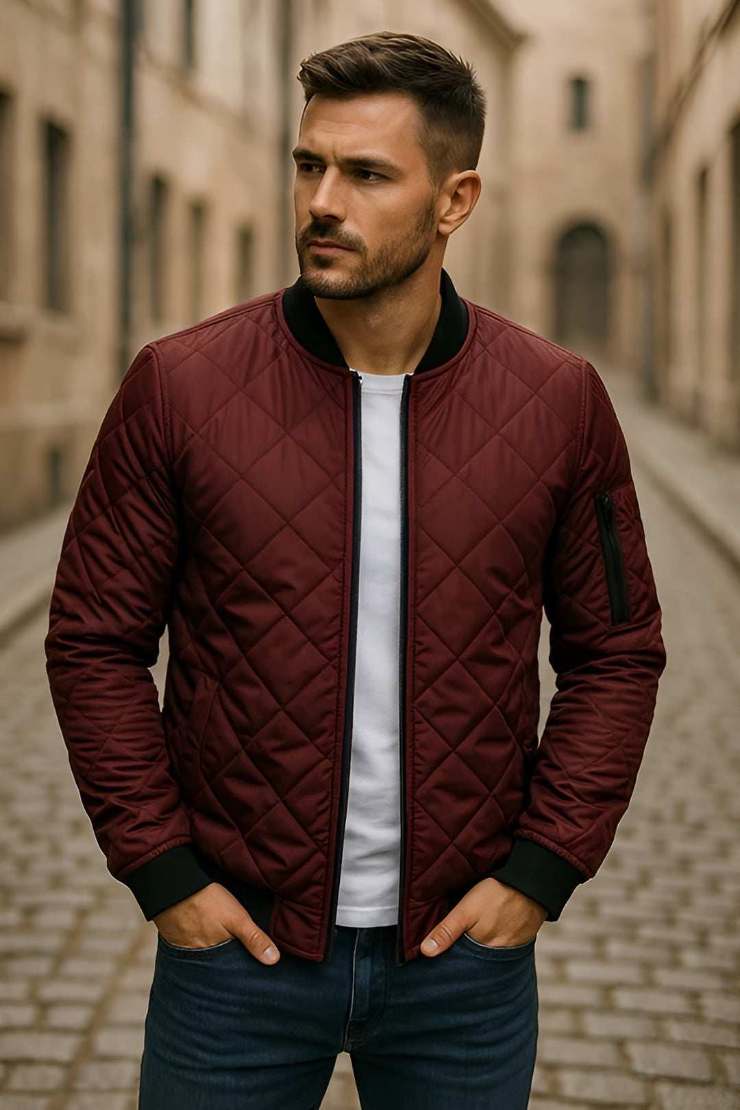 Han™ vatteret forårsjakke | Let og stilfuld