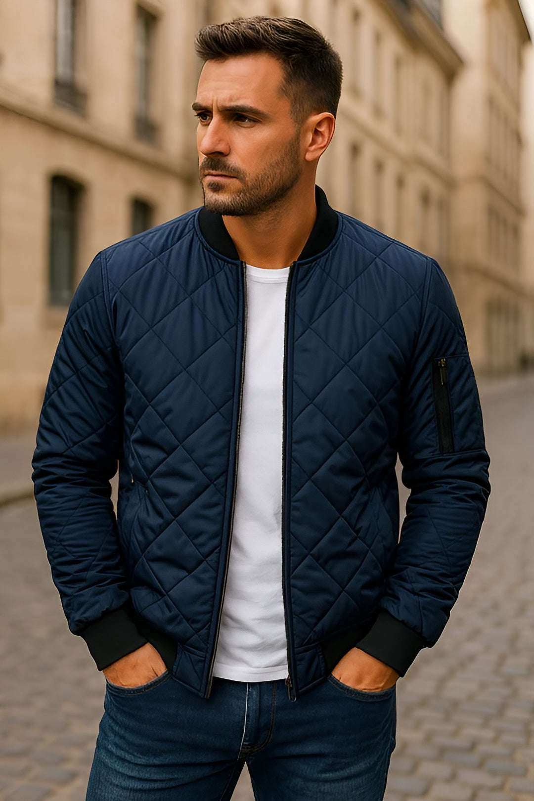 Han™ vatteret forårsjakke | Let og stilfuld